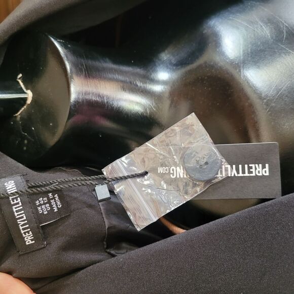 PrettyLittleThing Elegant Black Coat - Picture 6 of 8